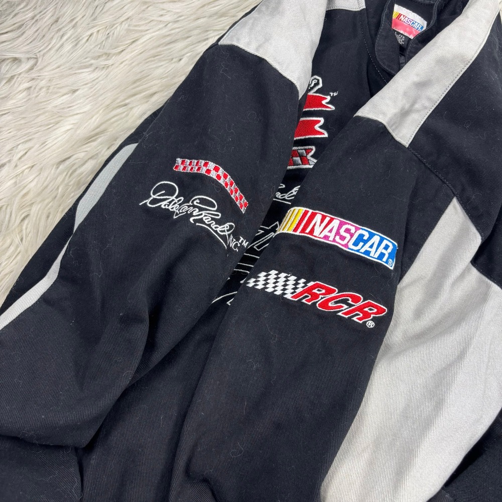 Vintage 90's NASCAR Men's L Dale Earnhardt The Intimidator Racing Jacket - Picture 6 of 7